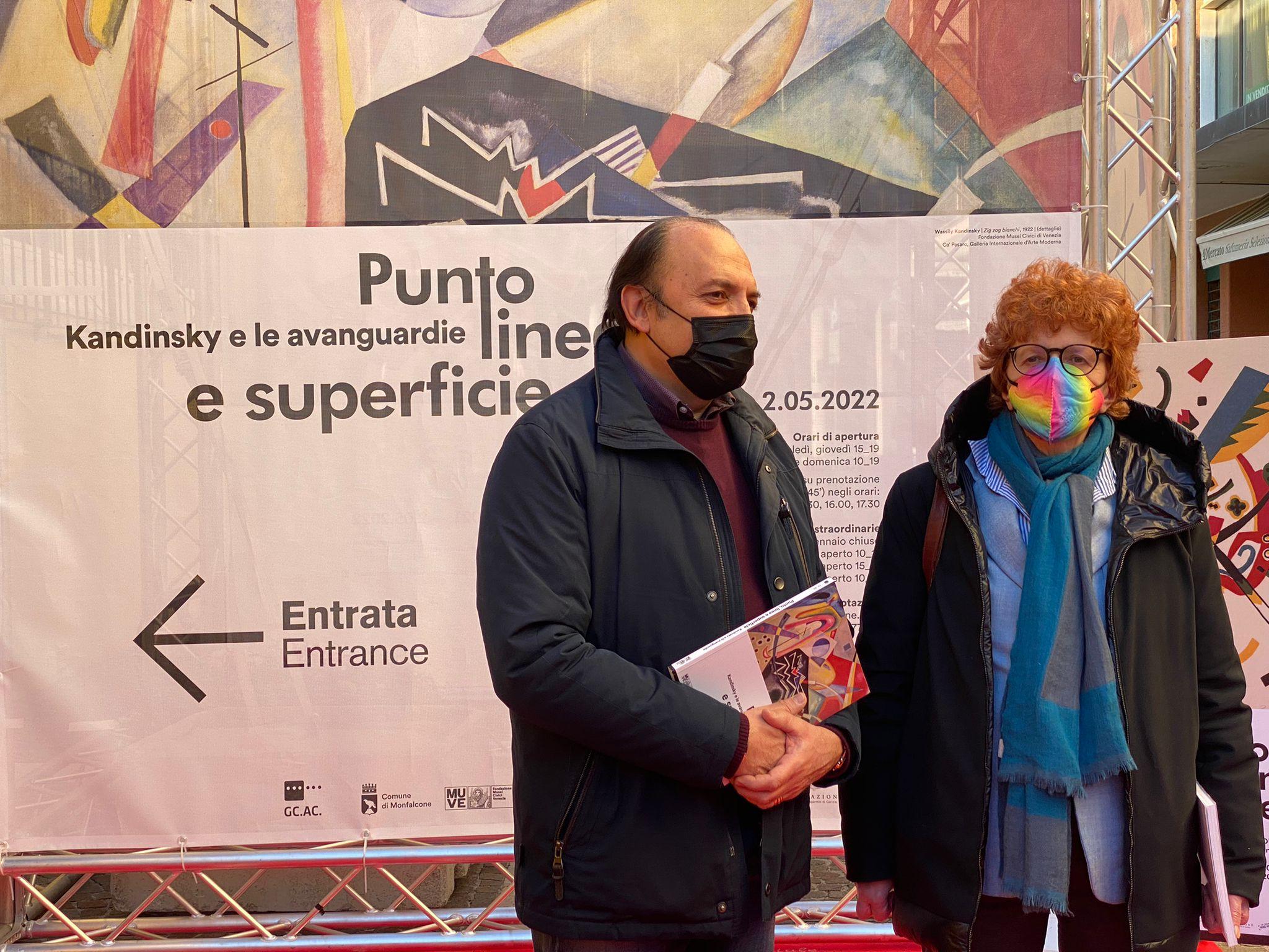 Immagine per Kandinsky tocca quota 2mila visitatori, oggi l'assessore Gibelli a Monfalcone